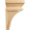 Ekena Millwork 3 1/2"W x 3 3/4"D x 6"H Mini Nevio Wood Corbel, Red Oak CORW03X03X06NERO - alternate 3